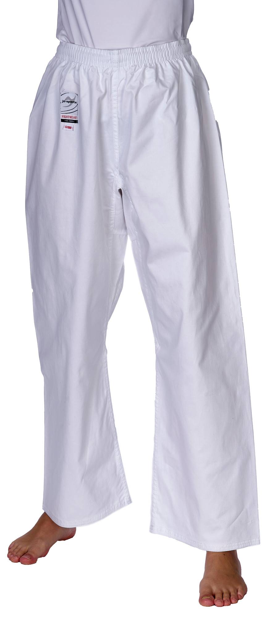 Ju Sports Karatehose weiß Super Sparpreis