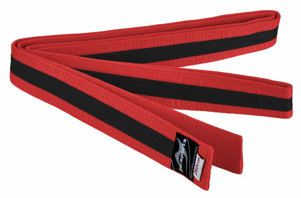 Ju Sports Budogürtel rot/schwarz/rot Kostenlose Rückgabe