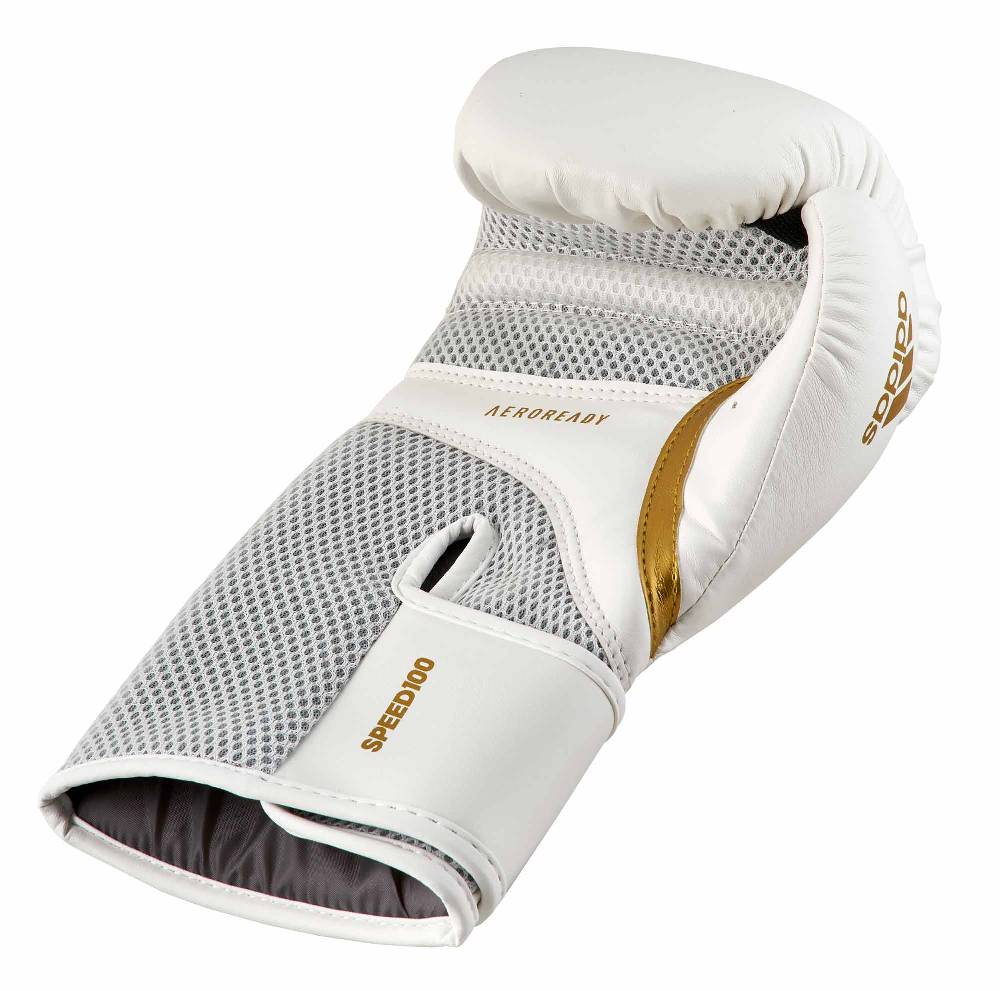 Ju Sports adidas Boxhandschuhe Speed 100, ADISBG100 weiß/gold Bis zu 55% Rabatt