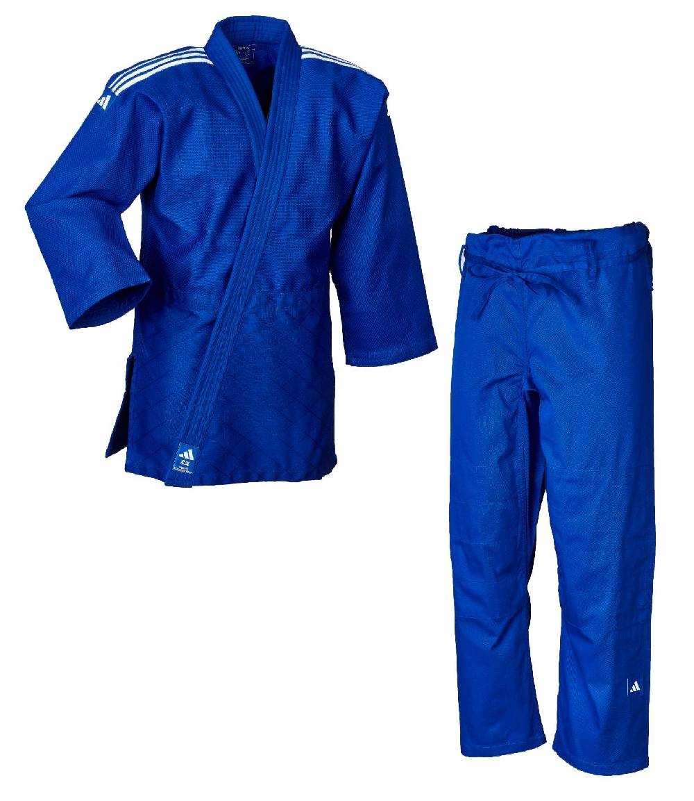 Ju Sports adidas Judo-Anzug "Training" blau/weiße Streifen, J500B JETZT KAUFEN