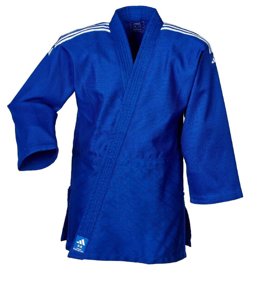 Ju Sports adidas Judo-Anzug "Training" blau/weiße Streifen, J500B JETZT KAUFEN