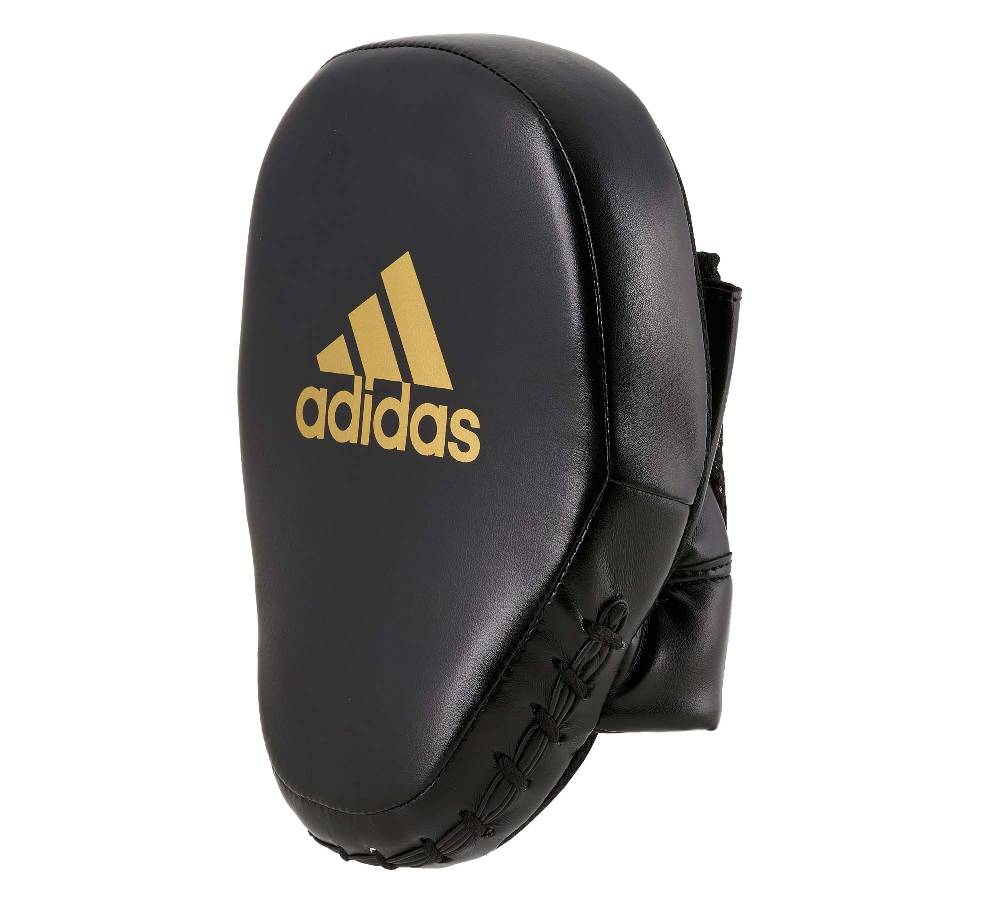 Ju Sports adidas Speed Coach Paar-Pratzen, schwarz/gold ADISBAC014 Letzter Tag