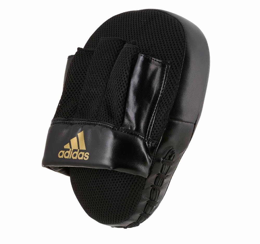 Ju Sports adidas Speed Coach Paar-Pratzen, schwarz/gold ADISBAC014 Letzter Tag