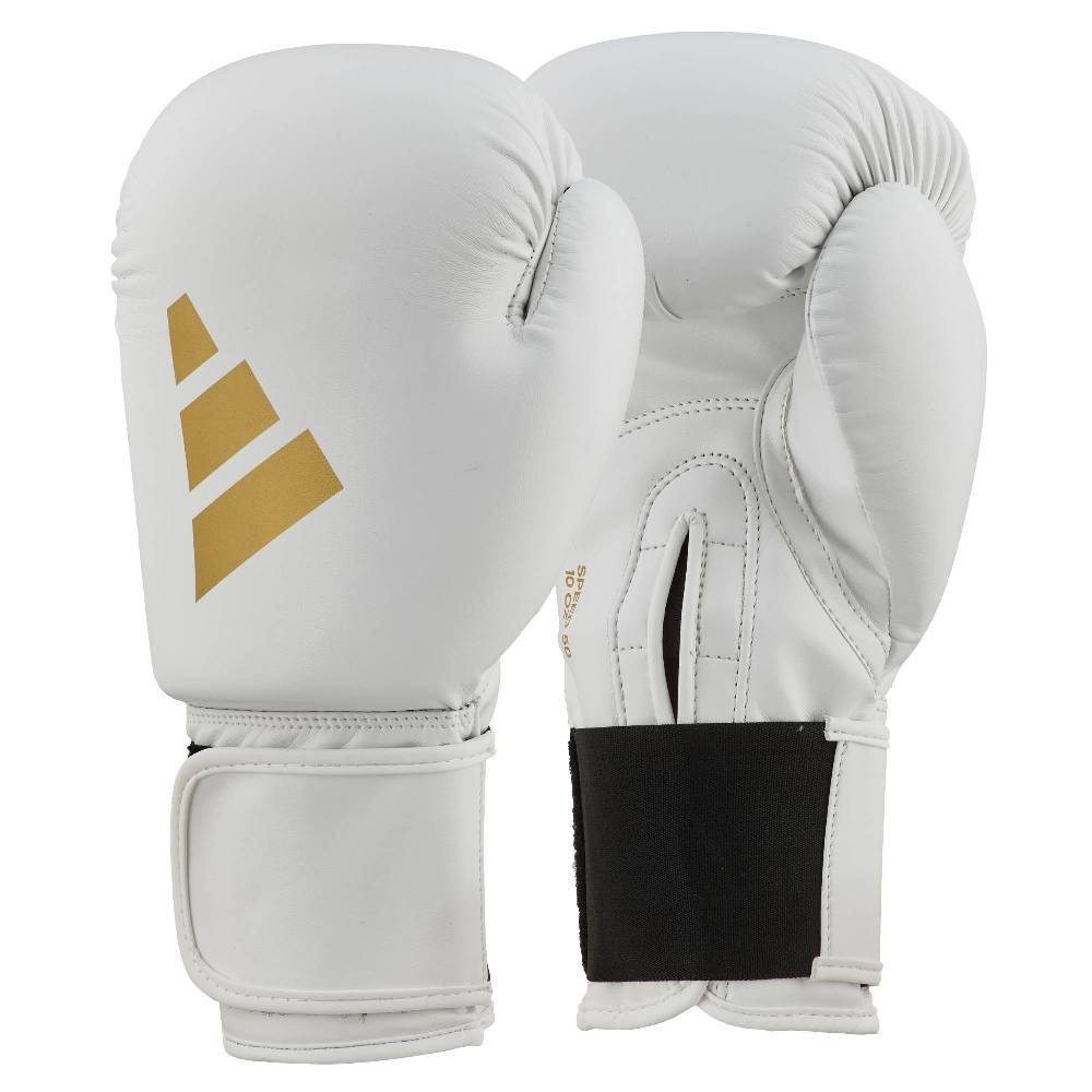 Ju Sports adidas Boxhandschuhe Speed 50, ADISBG50 weiß/gold Vierteljährliche Förderung