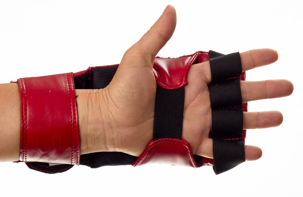 Ju Sports Ju-Jutsu Handschutz Section rot Kostenloser Versand international