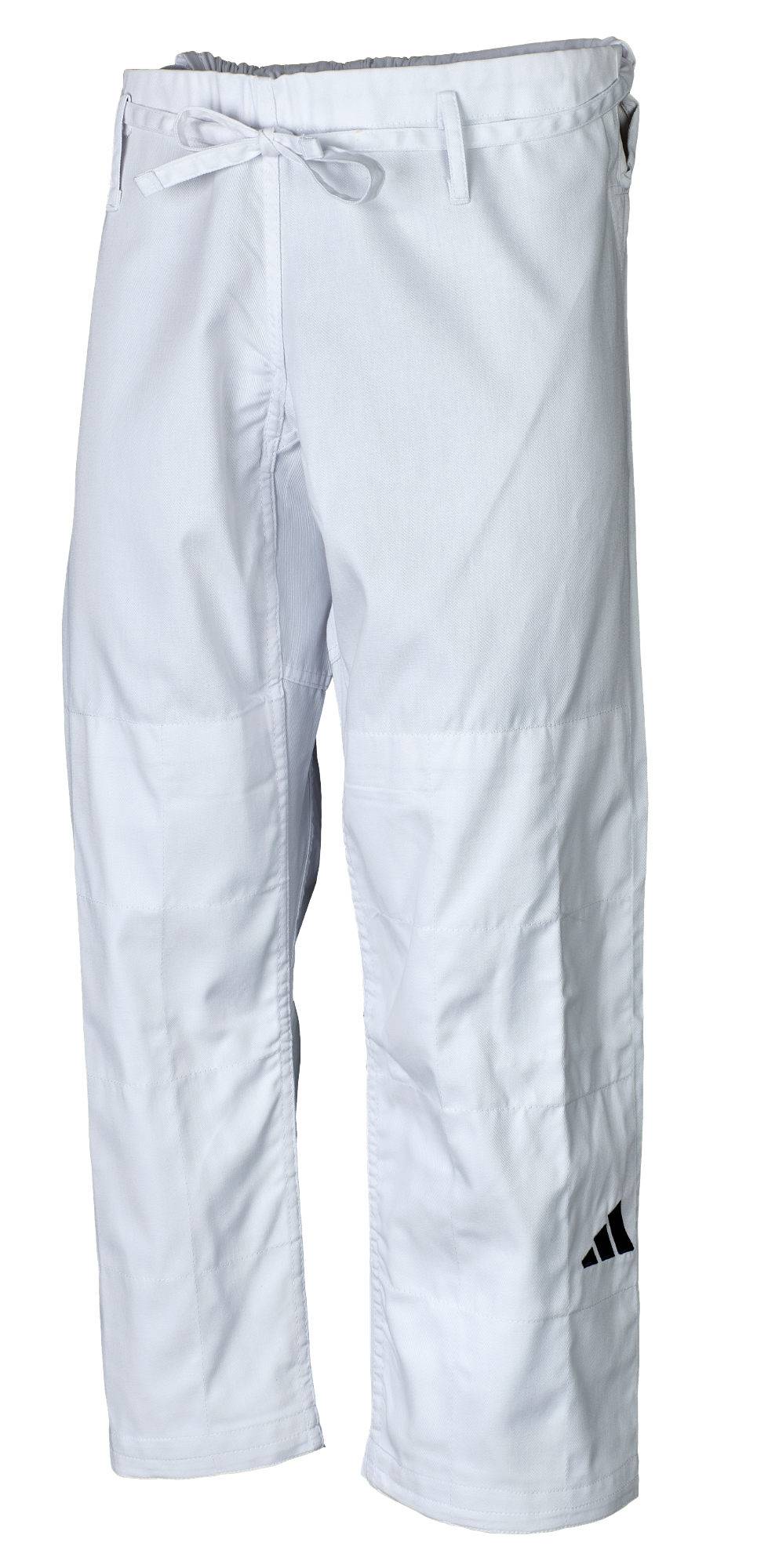 Ju Sports adidas Judo-Anzug Contest weiß/schwarze Streifen, J650 50% Rabatt für begrenzte Zeit