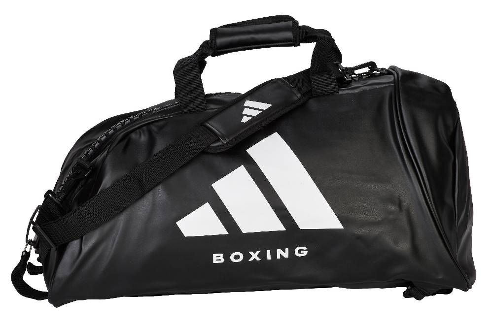 Ju Sports adidas 2in1 Bag "Boxing" black/white PU, adiACC051B Outlet