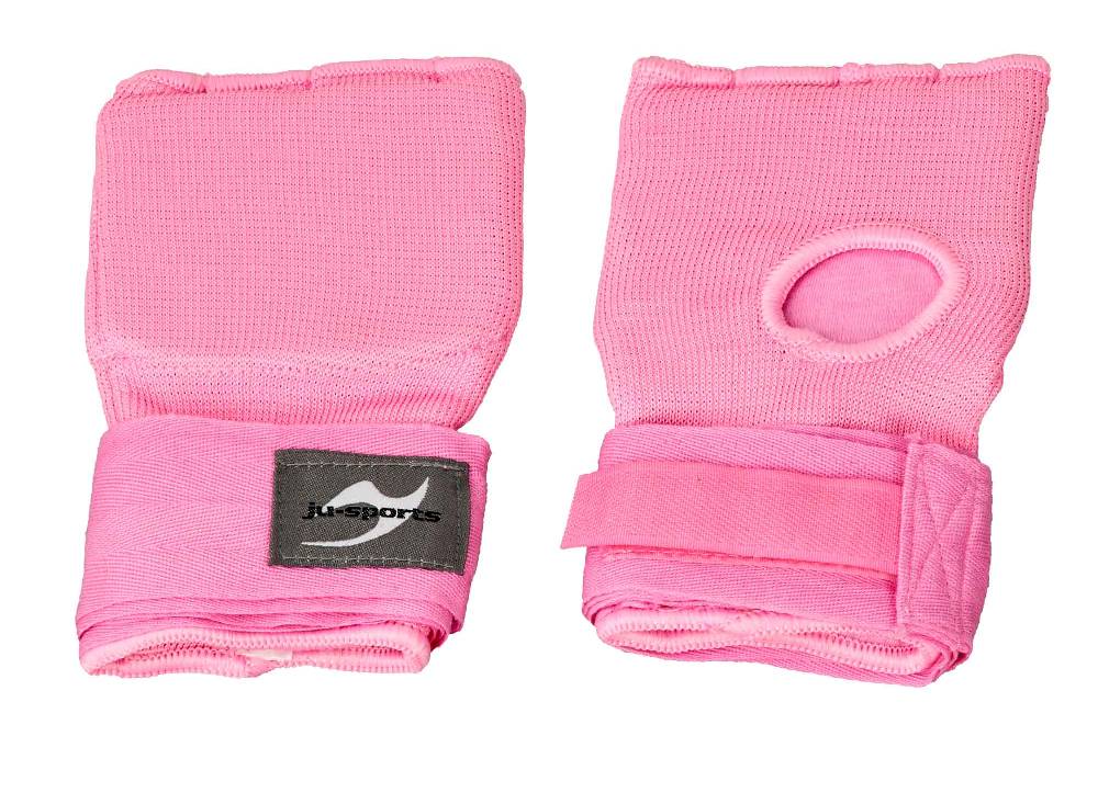 Ju Sports Innen-Boxhandschuhe mit Bandage Senior pink Kostenloser Versand