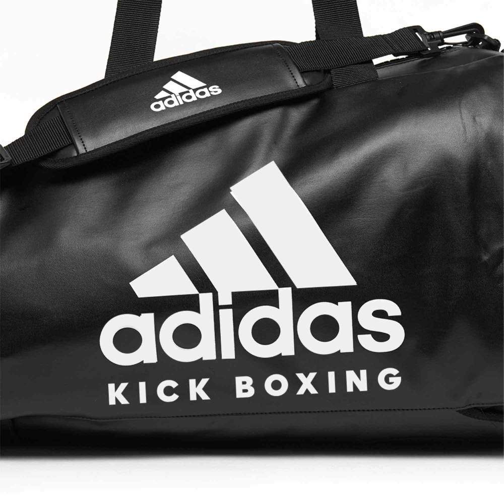 Ju Sports adidas 2in1 Bag "Kickboxing" black/white PU, adiACC051KB Großer Ausverkauf