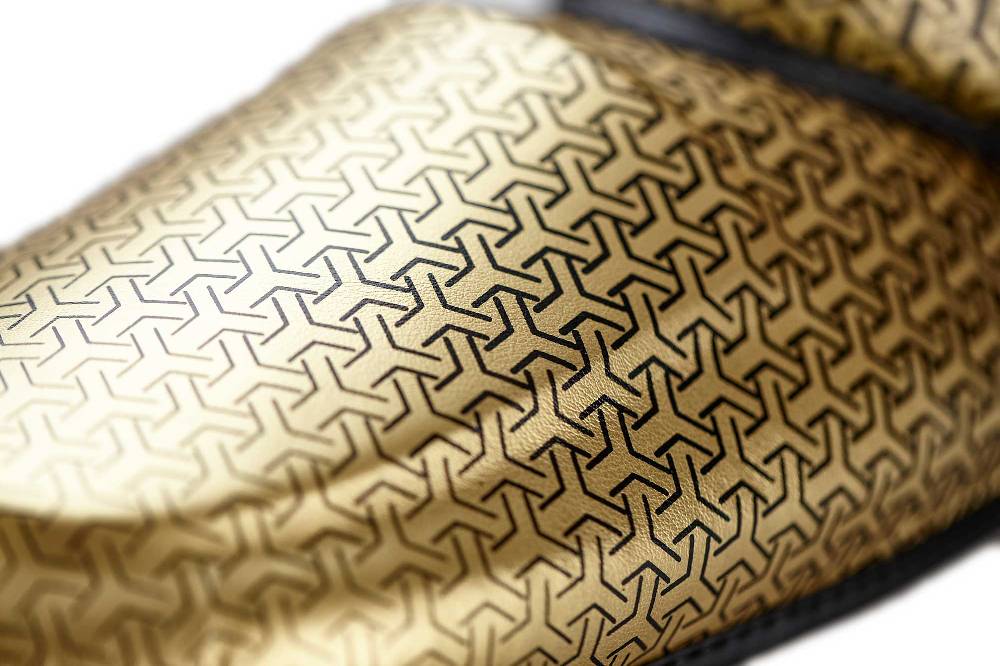 Ju Sports adidas Pro Kickboxing Schienbein-Spannschutz black/gold, adiKBSI300 Saisonschlussverkauf