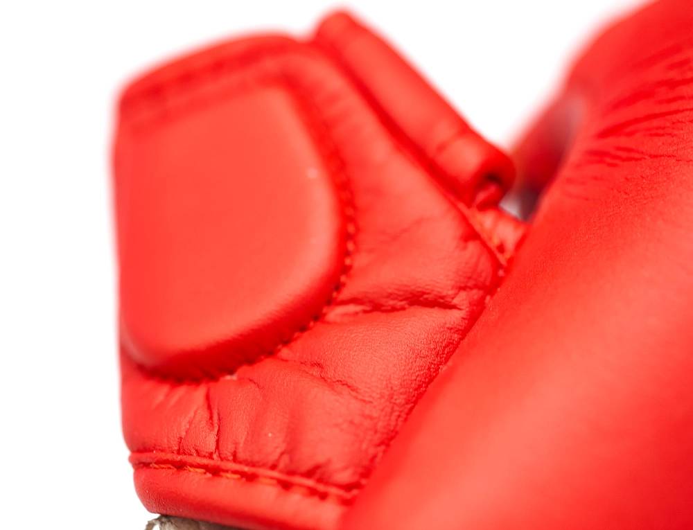 Ju Sports Karate Handschutz rot mit Daumen Jubiläumsangebot