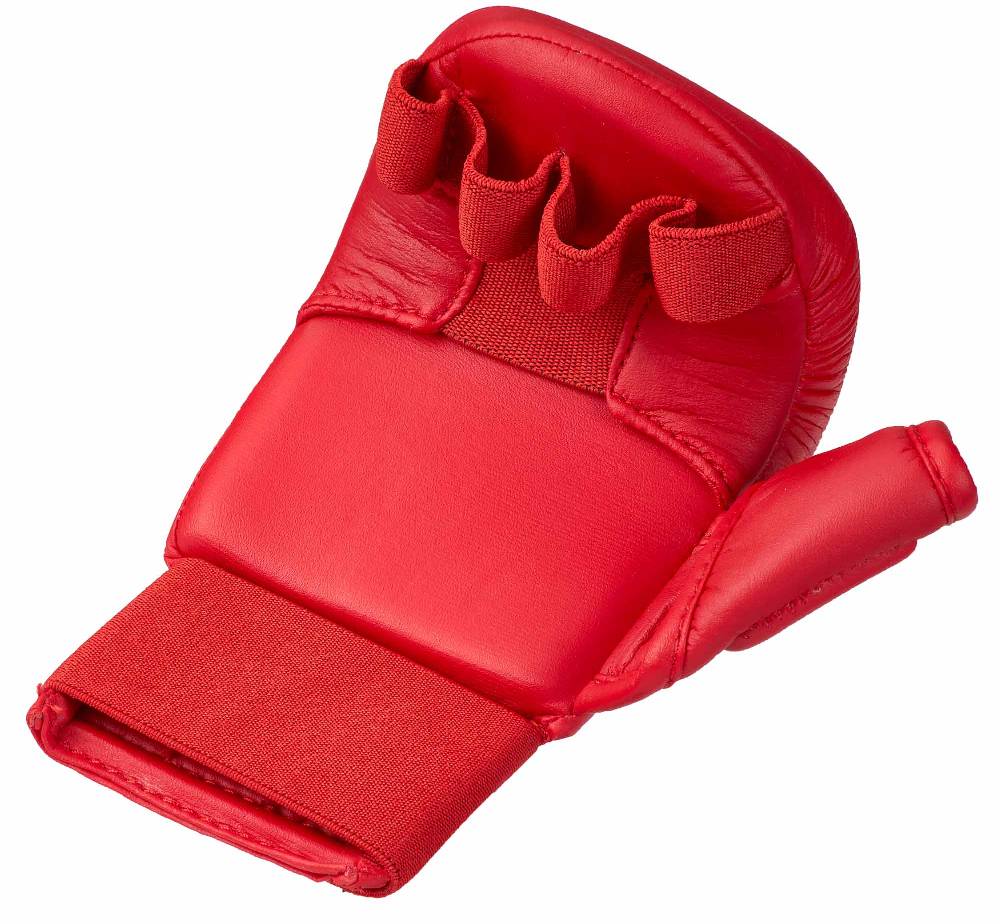 Ju Sports Karate Handschutz rot mit Daumen Jubiläumsangebot