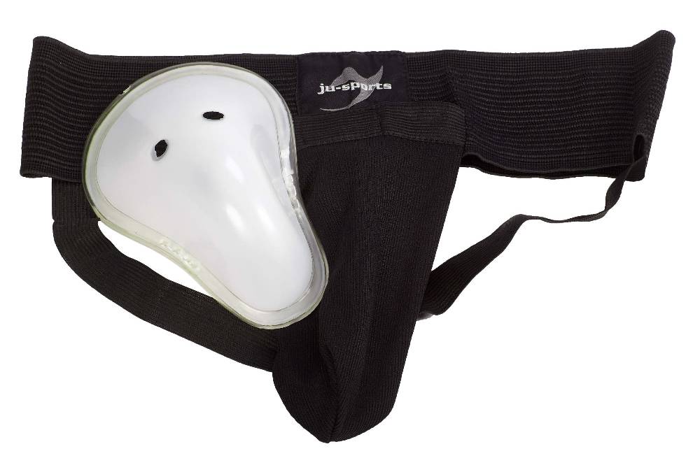 Ju Sports Tiefschutz Stoff schwarz Neuheiten
