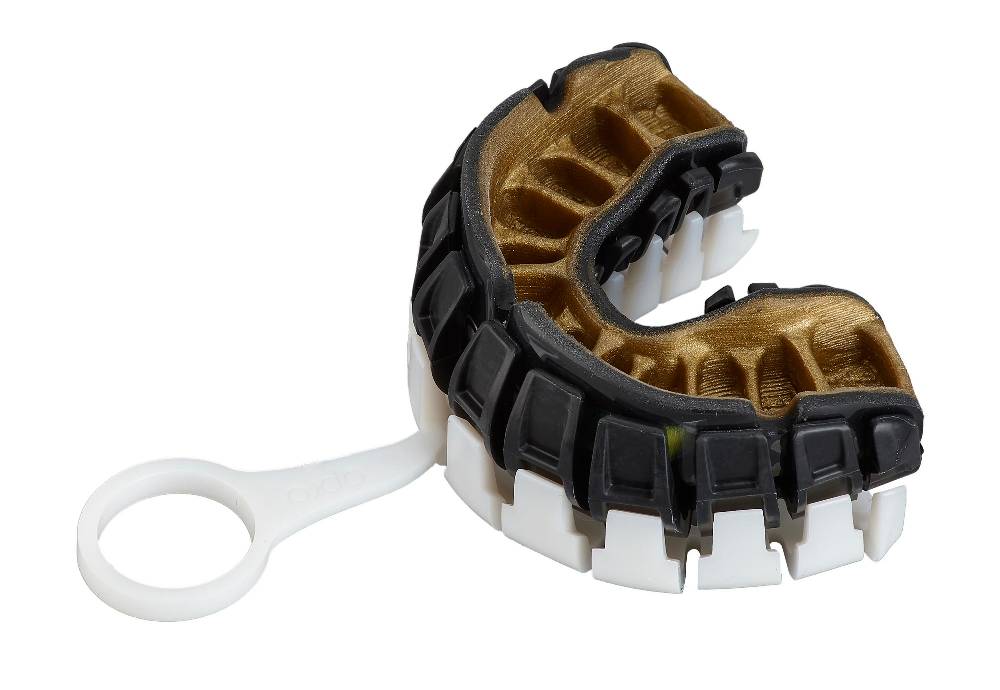 Ju Sports OPRO Zahnschutz PowerFit Galaxy Shimmer gold Nur für heute