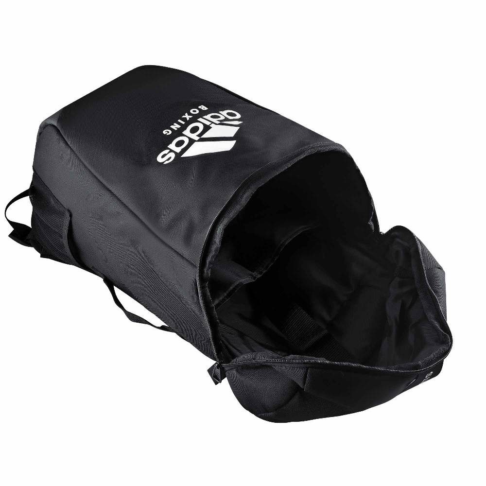 Ju Sports adidas Sport Rucksack "Boxing" black/white, adiACC090B Fabrikverkauf