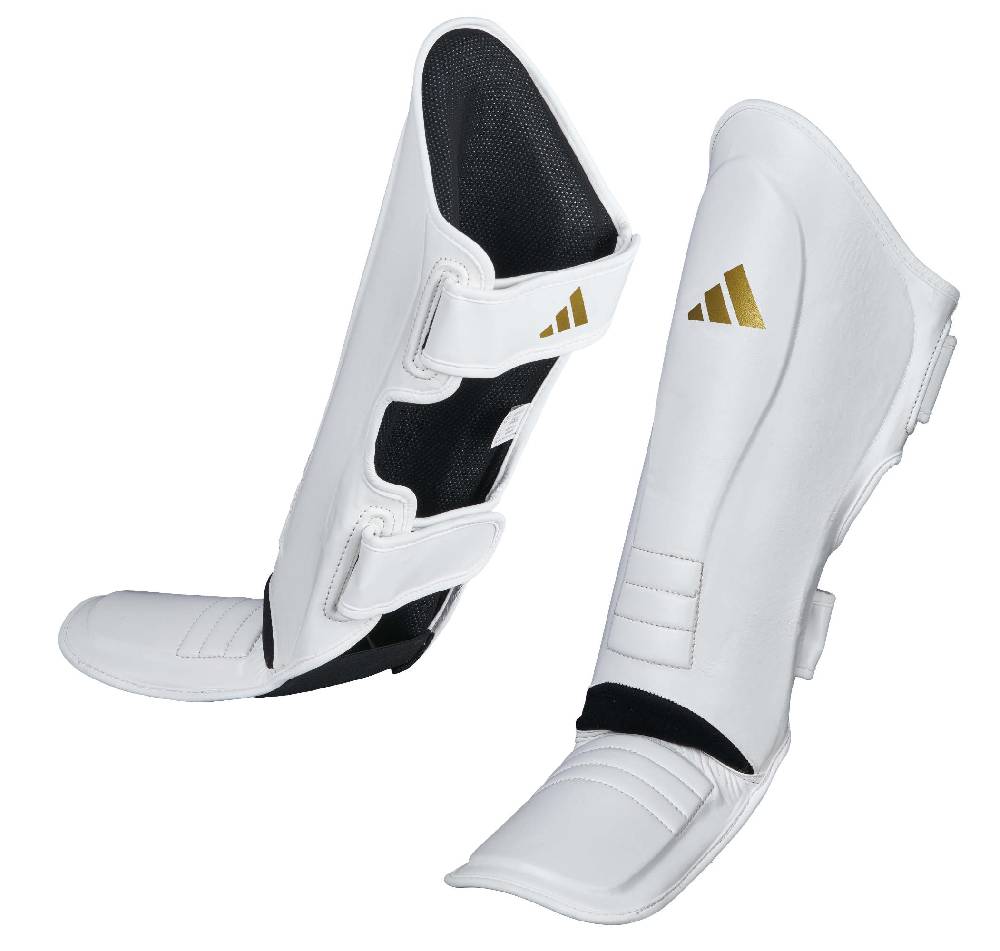 Ju Sports adidas Super-Pro Schienbein-Spannschutz weiß, adiSGSS011