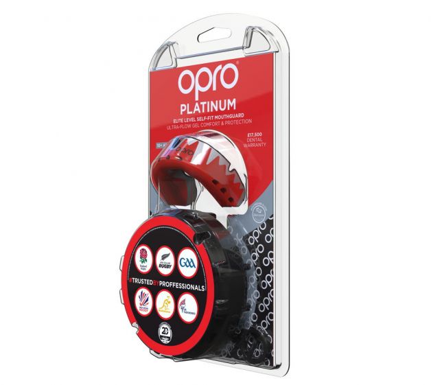 Ju Sports OPRO Zahnschutz Platinum Senior "Fangz" red Super Sparpreis