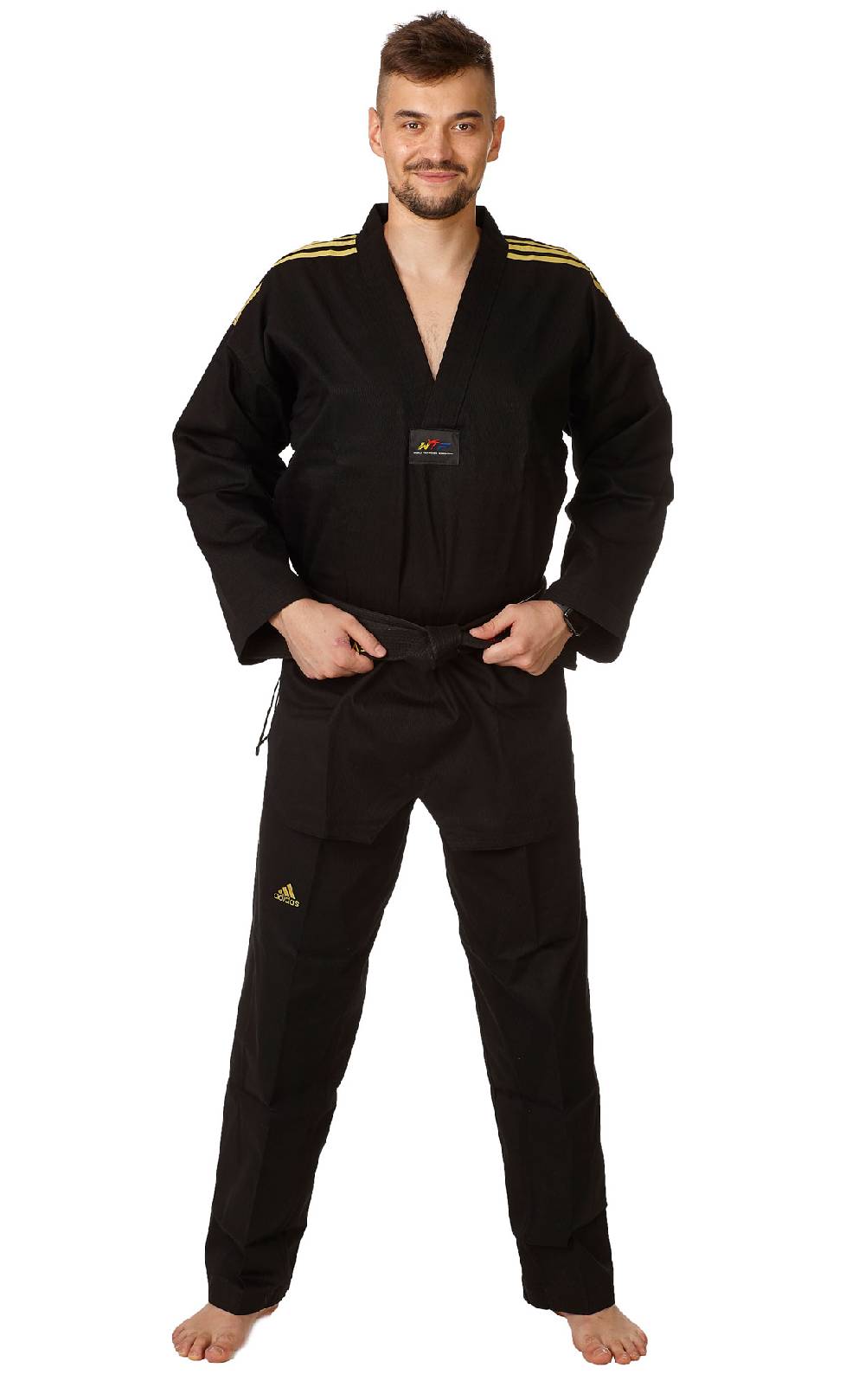 Ju Sports adidas Taekwondoanzug adi champion colour schwarz, ADITCC01
