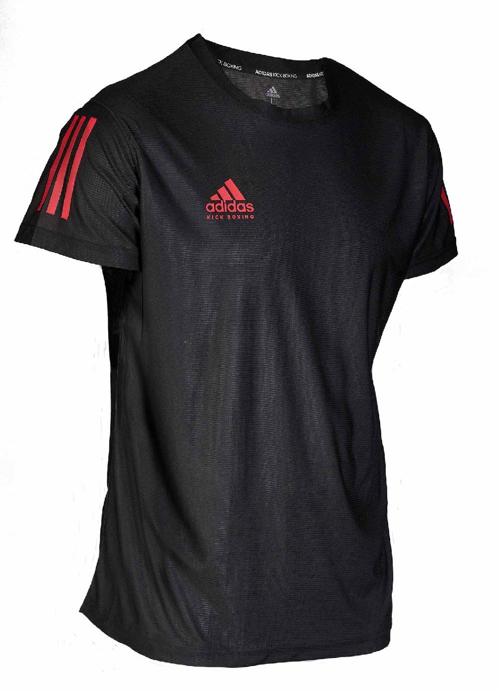 Ju Sports adidas Kickbox-T-Shirt Basic schwarz/rot, adiKBTS100 Nur für heute