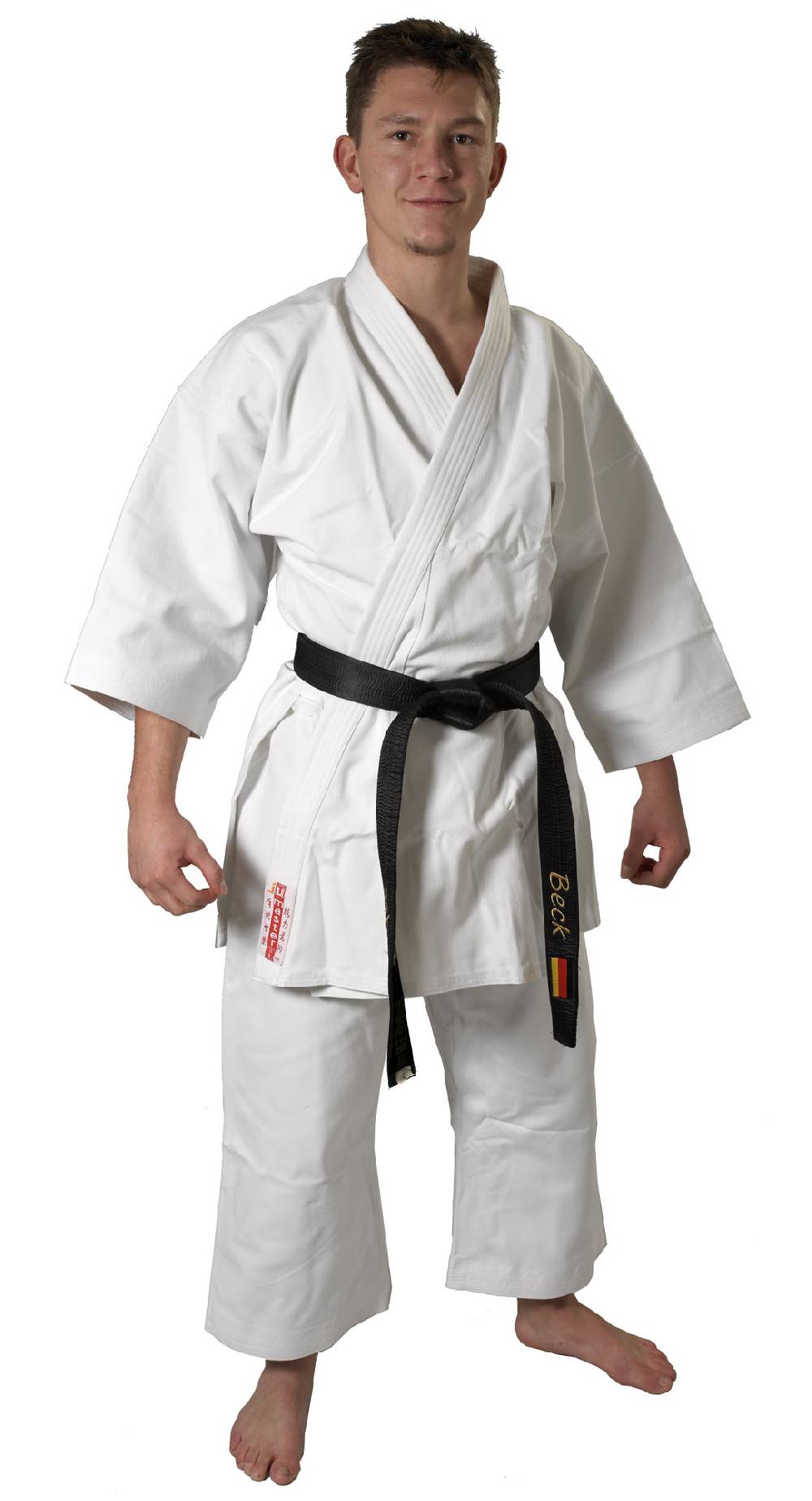 Ju Sports Karateanzug "Master" weiß 16 oz Vierteljährliche Förderung