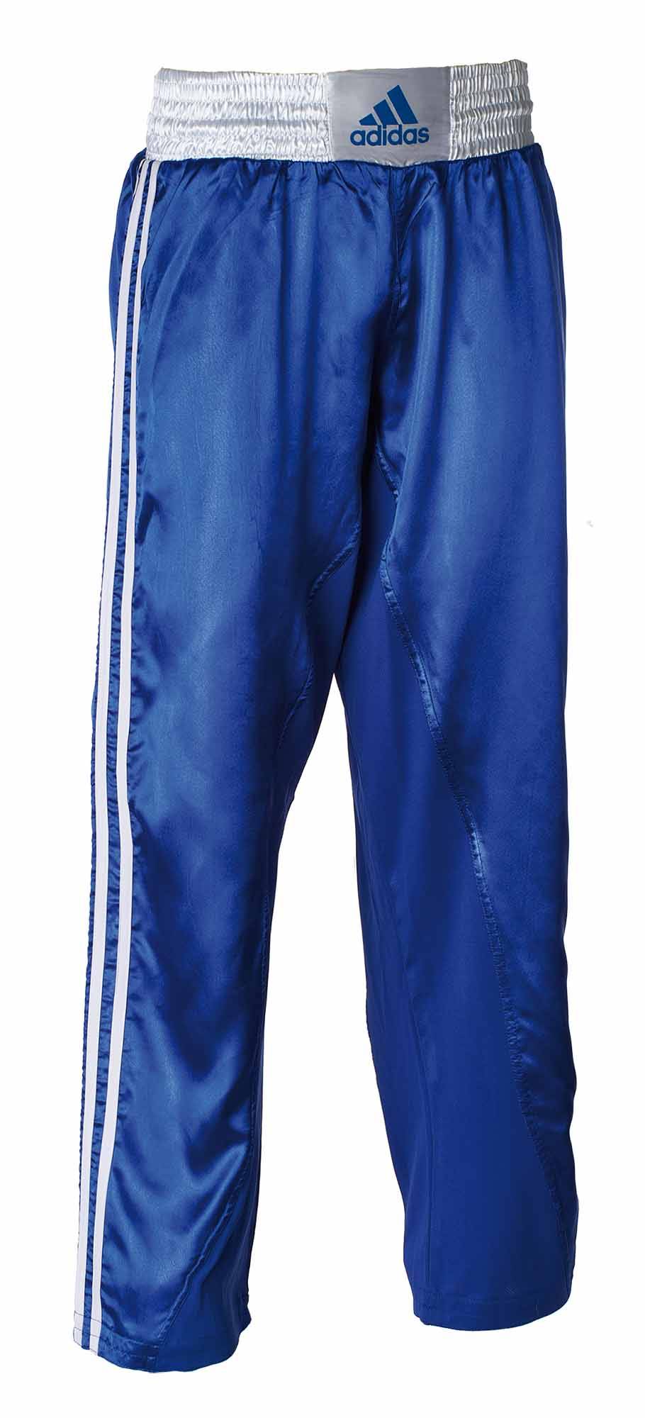 Ju Sports adidas Kickbox-Hose blau/weiß, adiKBUN110T Nur noch ein Tag übrig