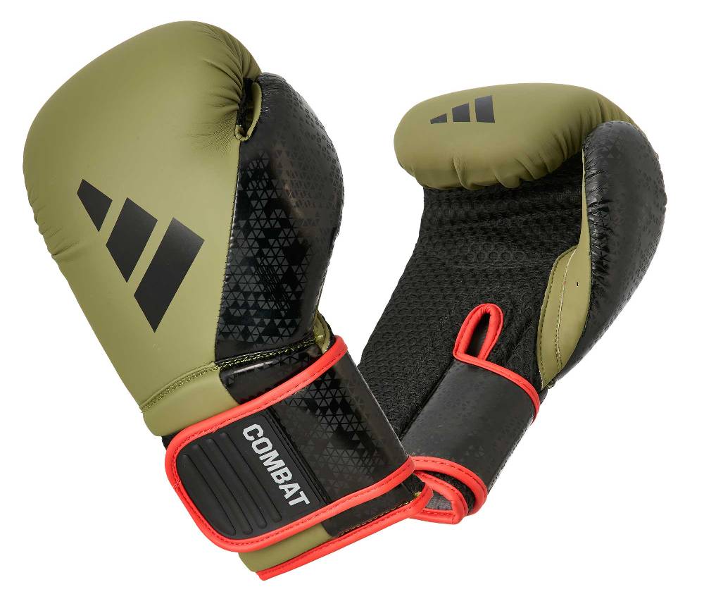 Ju Sports adidas Boxhandschuhe Combat 50 orbit green/black/orange, adiC50TG