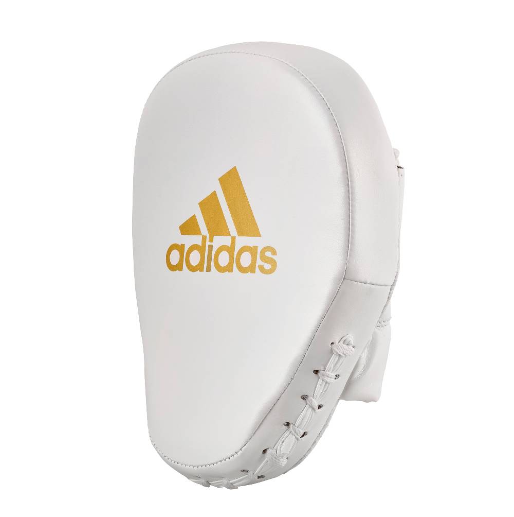 Ju Sports adidas Speed Coach Paar-Pratzen, weiß/gold ADISBAC014 Preisnachlass