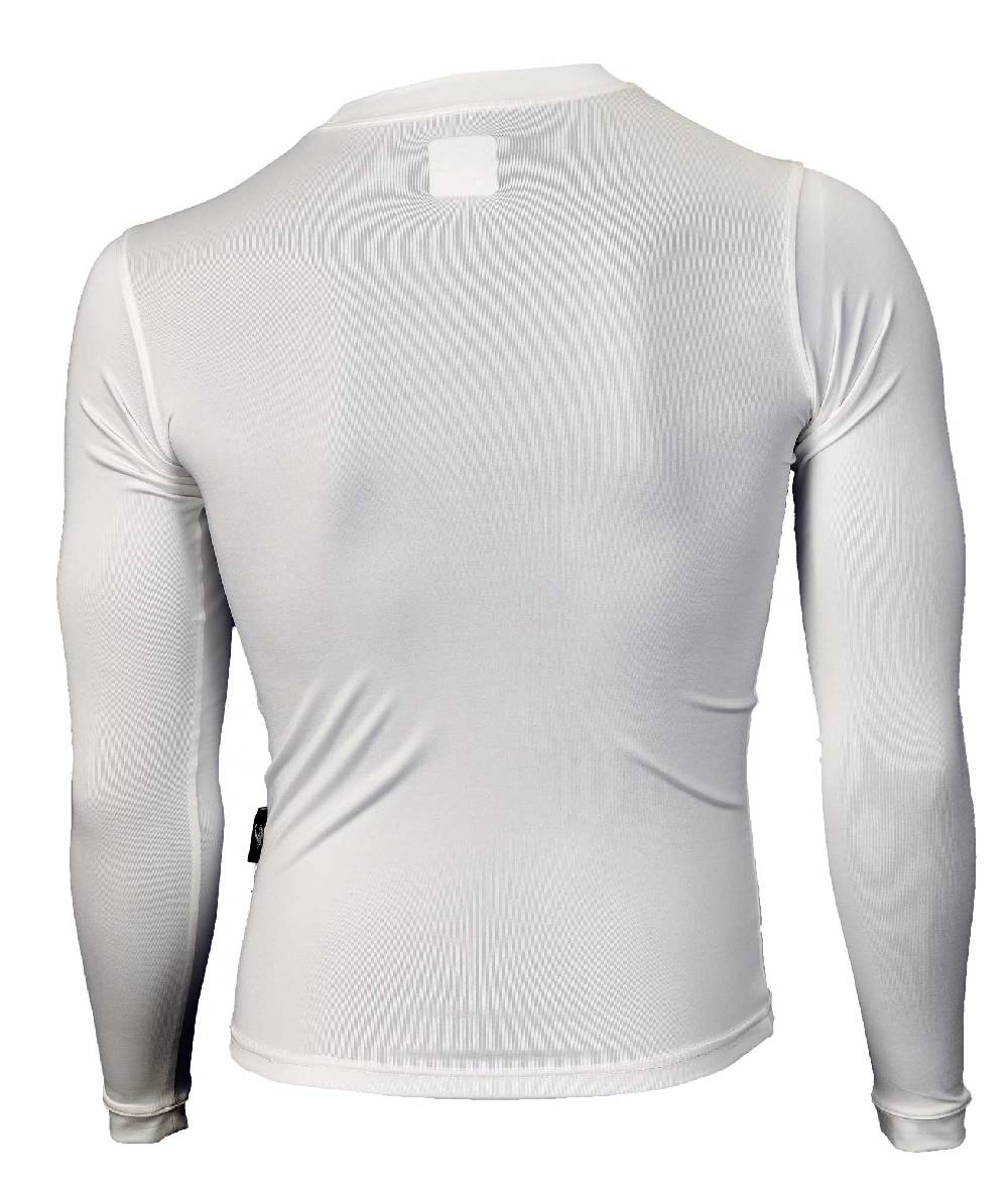 Ju Sports Compression Shirt langarm weiß Osterangebot
