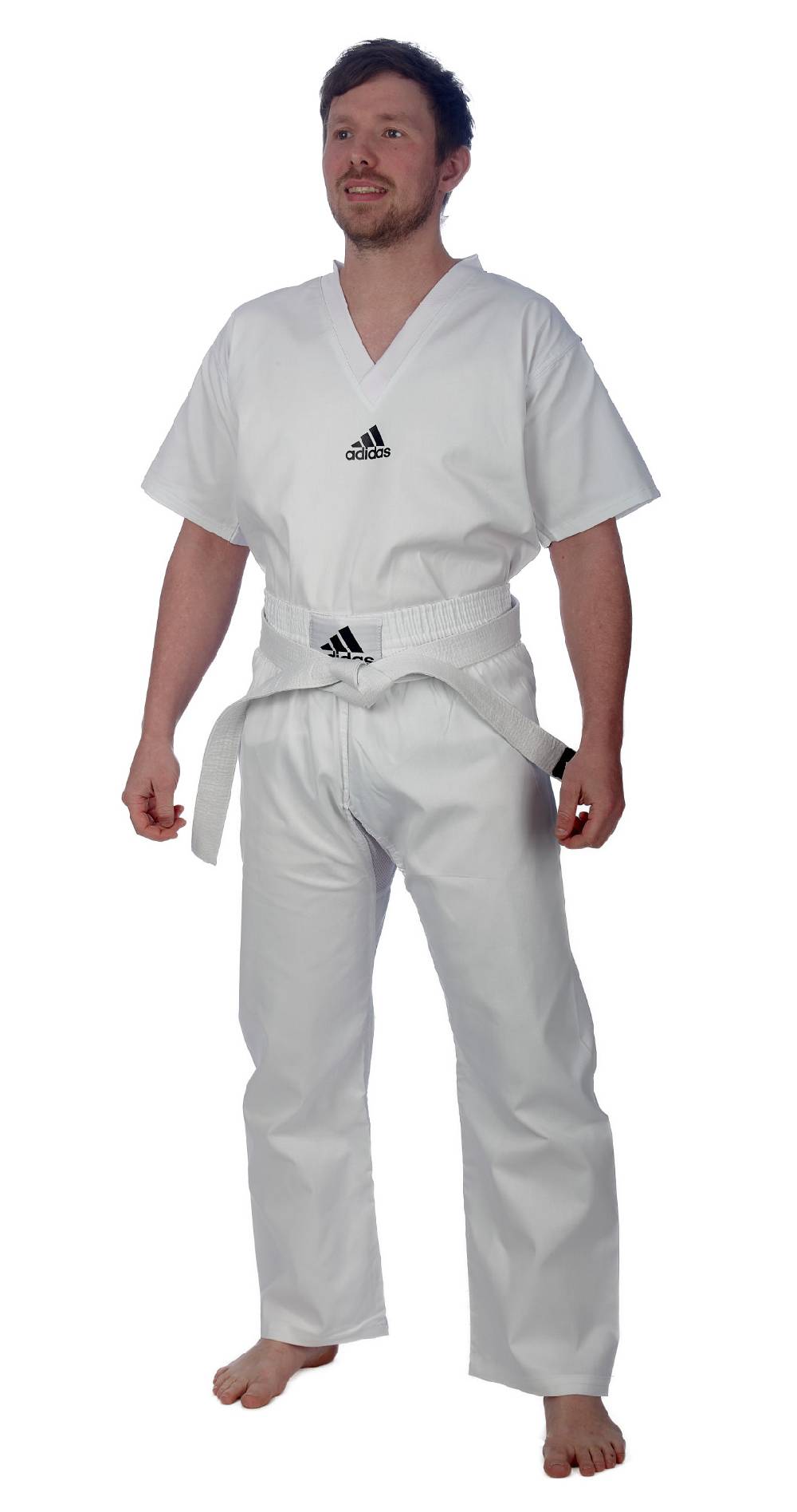 Ju Sports adidas Kickbox-Uniform "Club" weiß, adiKBUN20 Vatertagsangebot
