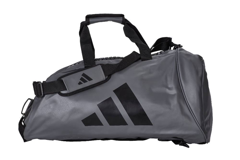 Ju Sports adidas 2in1 Bag Combat Sports grey/black PU, adiACC051 Online Outlet