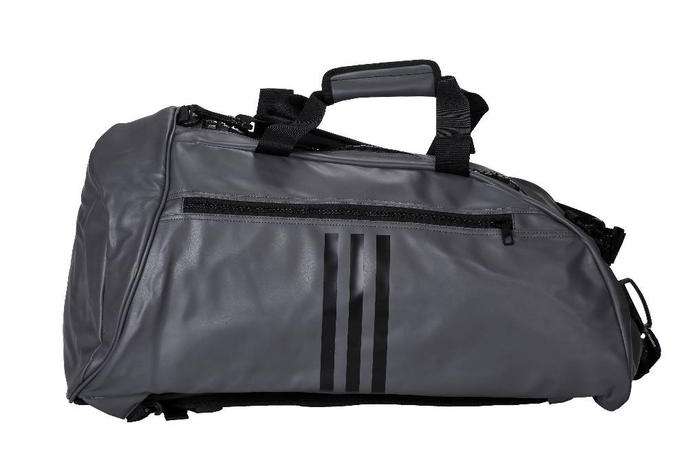 Ju Sports adidas 2in1 Bag Combat Sports grey/black PU, adiACC051 Online Outlet