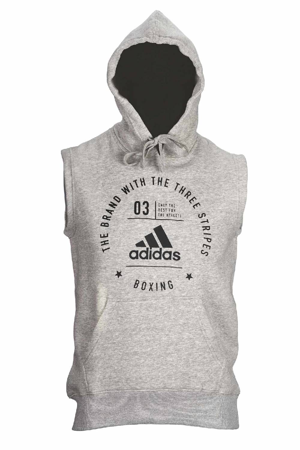 Ju Sports adidas Community Sleeveless Hoody "BOXING" grey/black, adiCL05B Bis zu 65% Rabatt