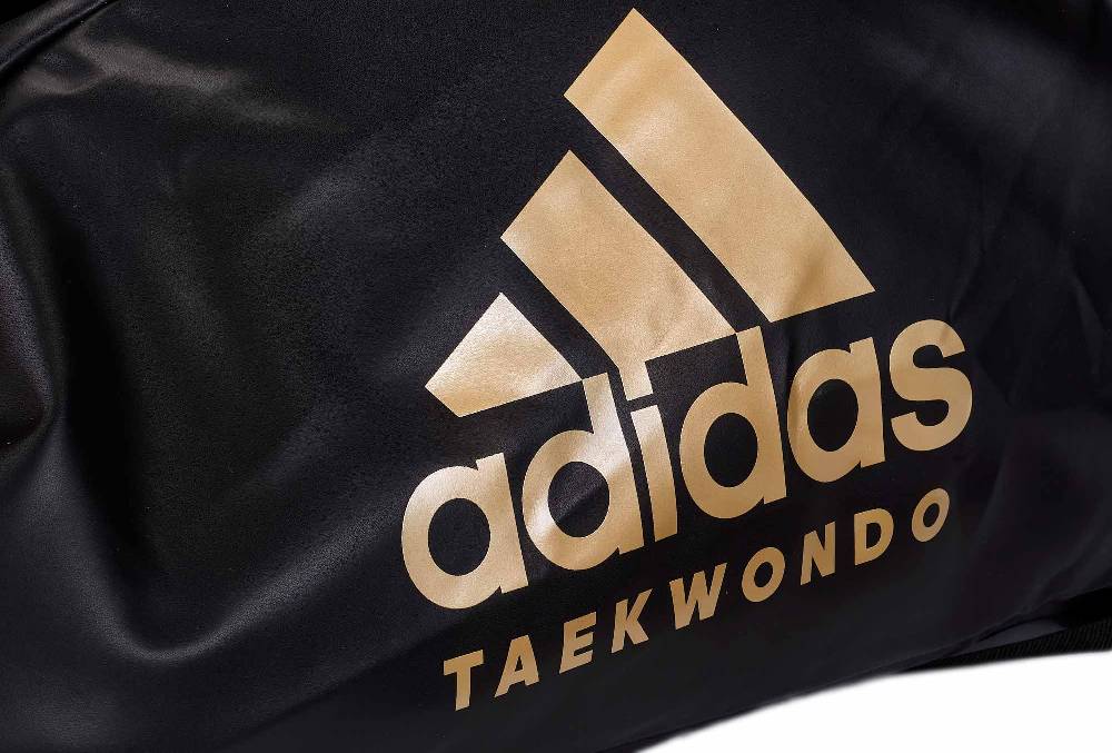 Ju Sports adidas 2in1 Bag Taekwondo black/gold PU, adiACC051T 2025
