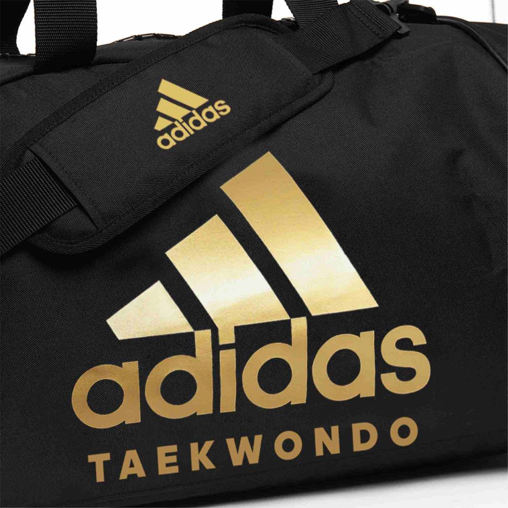 Ju Sports adidas 2in1 Bag "Taekwondo" black/gold Nylon, adiACC052T Fabrik Onlineshop