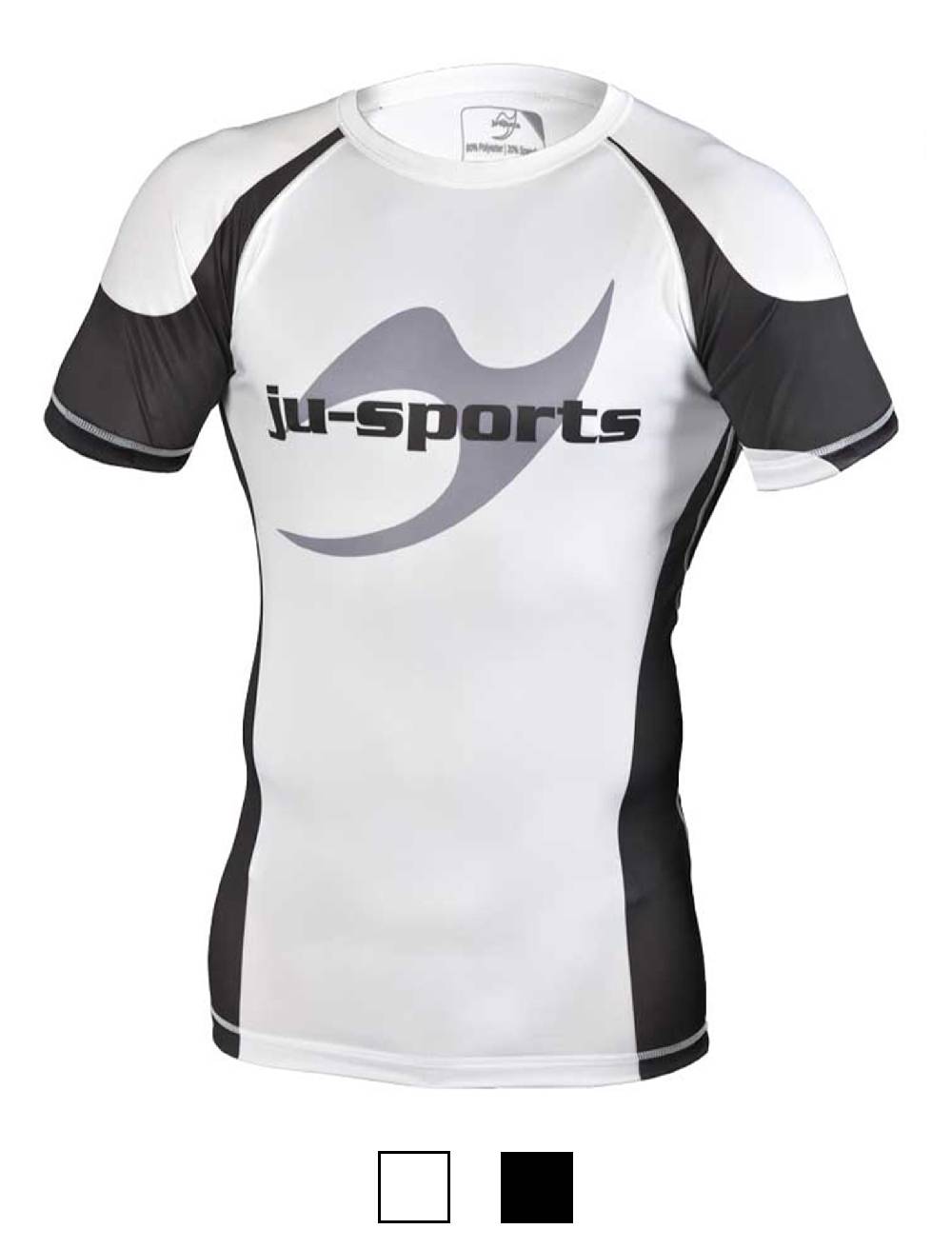 Ju Sports Rashguard Pro C13 kurzarm weiß Fabrikpreis