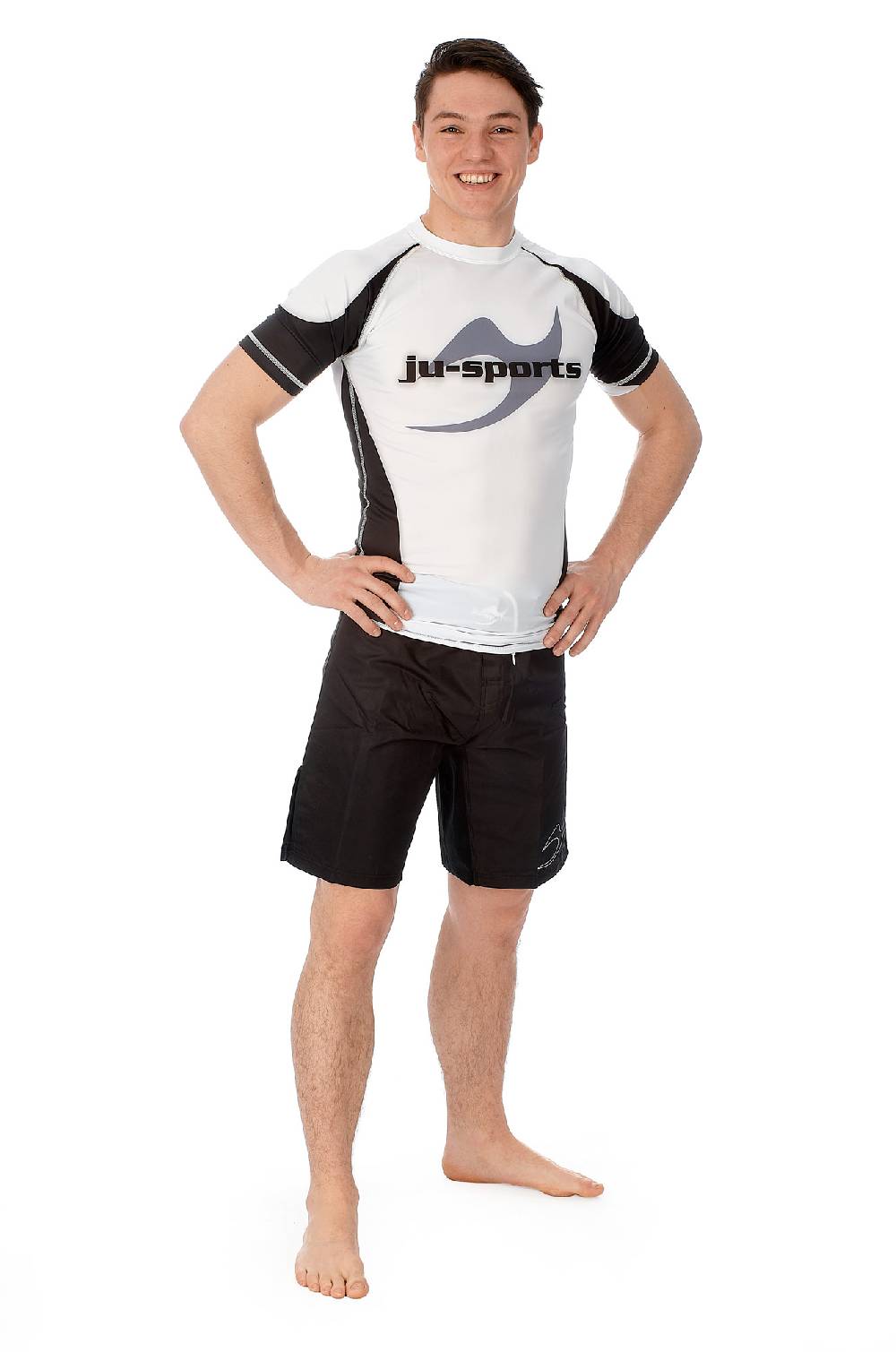 Ju Sports Rashguard Pro C13 kurzarm weiß Fabrikpreis