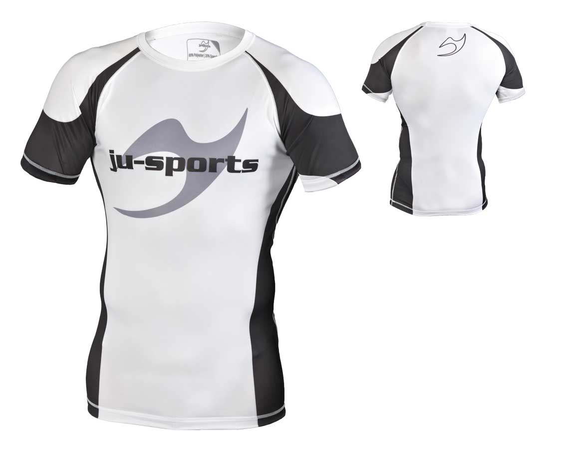 Ju Sports Rashguard Pro C13 kurzarm weiß Fabrikpreis