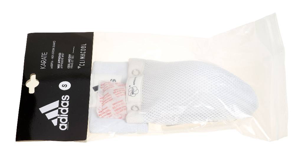 Ju Sports adidas Tiefschutz official WKF "Climacool" weiß, ADIBP06-WKF Rabatt
