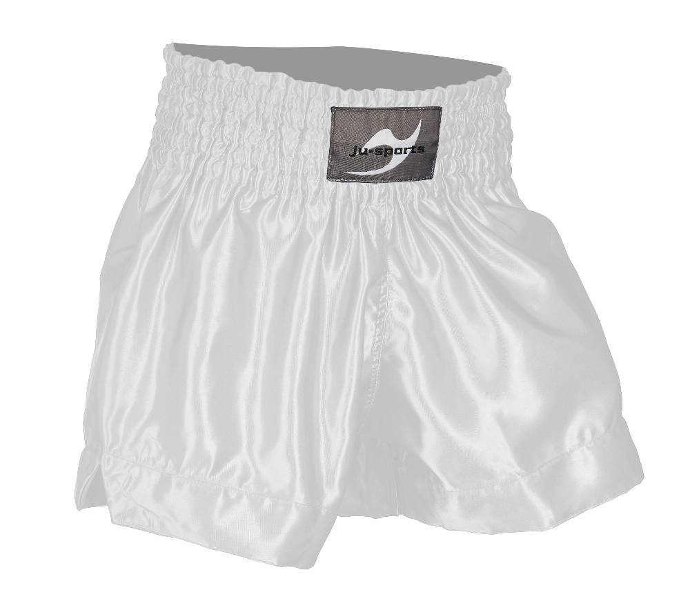 Ju Sports Thaiboxhose "color" weiß Preisnachlass