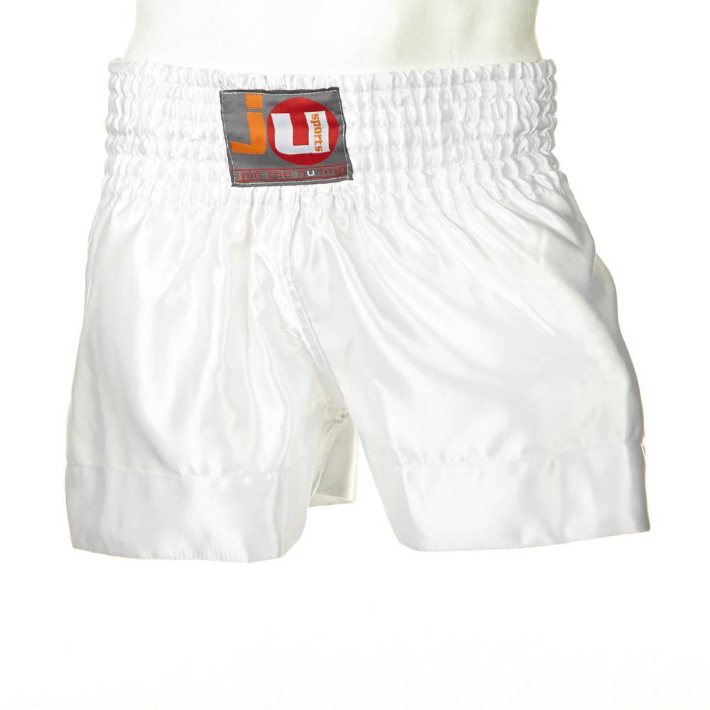 Ju Sports Thaiboxhose "color" weiß Preisnachlass
