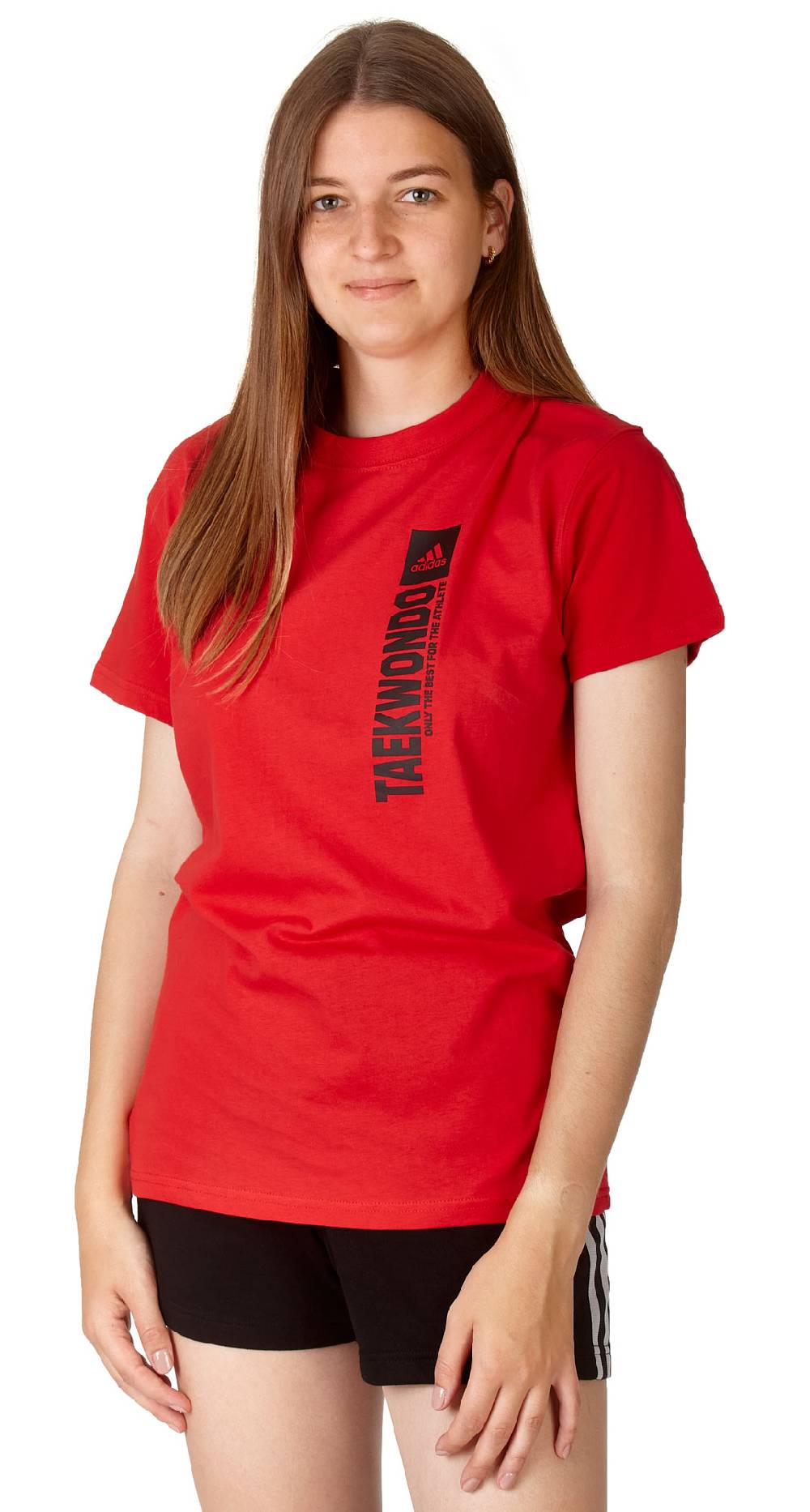 Ju Sports adidas Community 22 T-Shirt Taekwondo rot, adiCLTS21V-T Muttertagsangebot