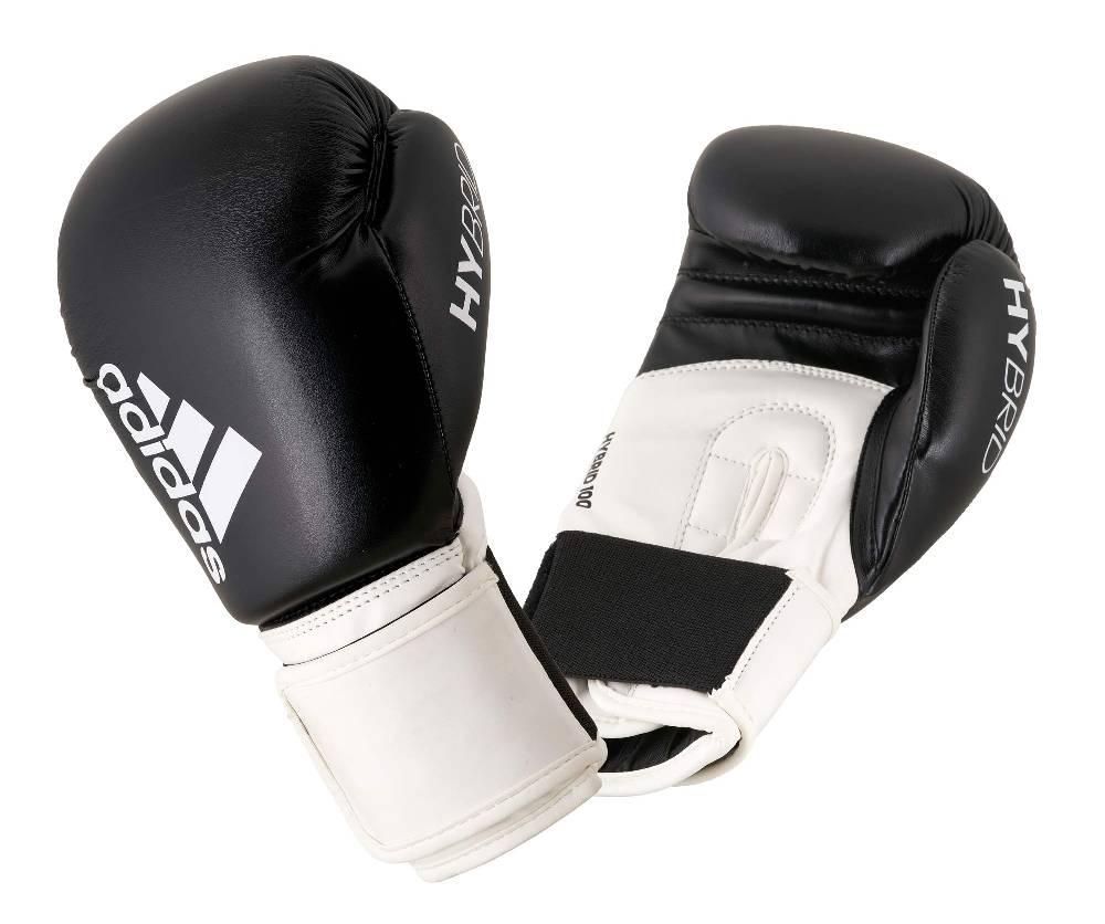Ju Sports adidas Boxhandschuhe Hybrid 100 ADIH100 schwarz/weiß Saisonale Angebote