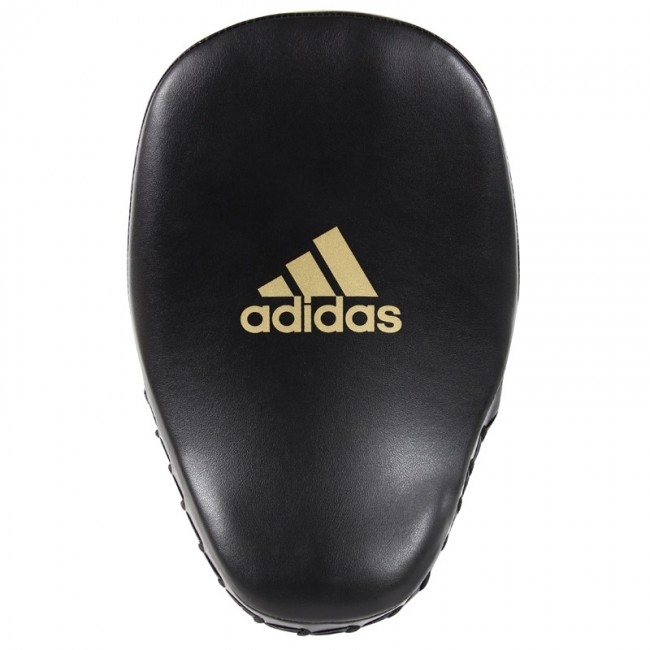 Ju Sports adidas Training Curved Paar-Pratzen kurz schwarz/gold, ADISBAC01 Kauf eins, bekomm eins gratis