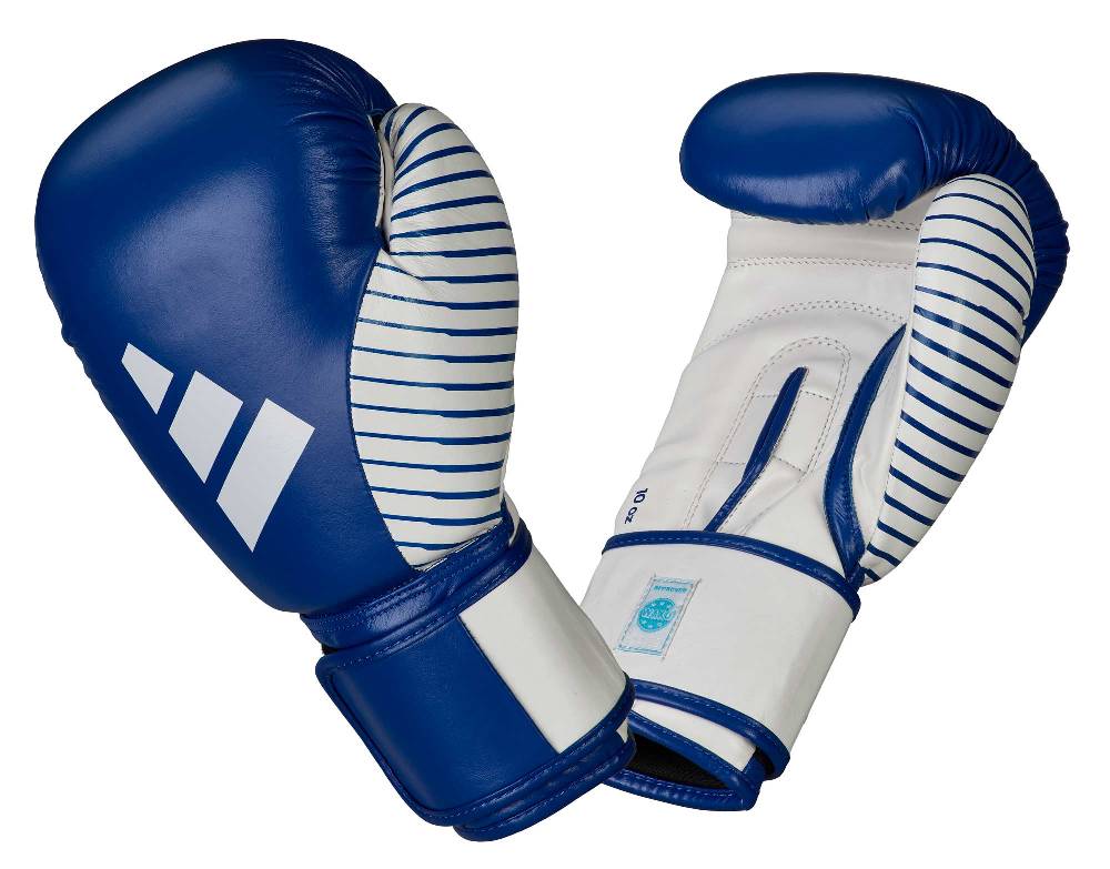 Ju Sports adidas Kickboxing Wettkampfhandschuh blue/white, adiKBWKF200 Bis zu 50% Rabatt