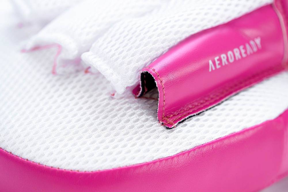 Ju Sports adidas Speed Coach Paar-Pratzen, pink/silber ADISBAC014 Clearance-Verkauf