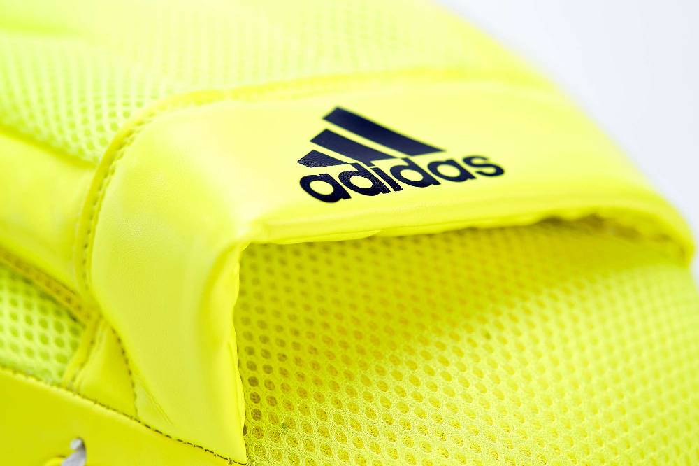 Ju Sports adidas Speed Coach Paar-Pratzen, gelb/blau ADISBAC014 Kostenloser Versand international