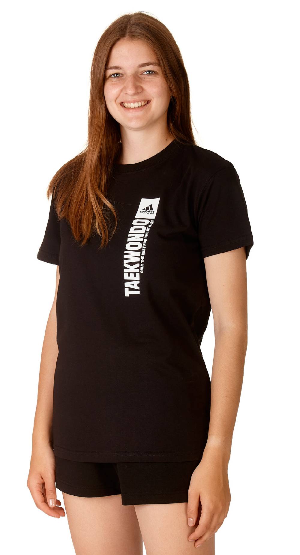 Ju Sports adidas Community 22 T-Shirt Taekwondo schwarz, adiCLTS21V-T Angebote