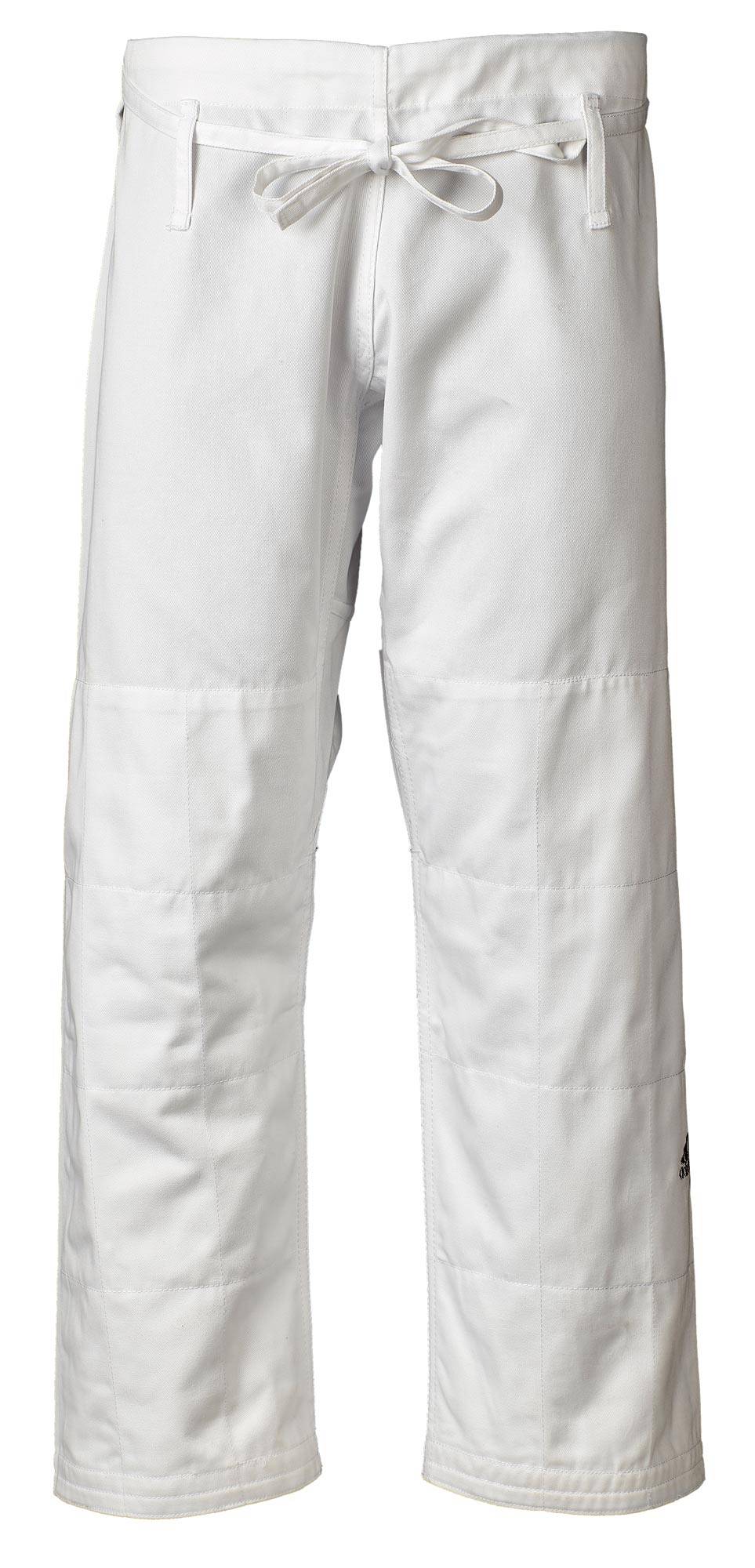 Ju Sports adidas Judo-Anzug Millenium weiß/silbernes Logo, J990 Rabatt