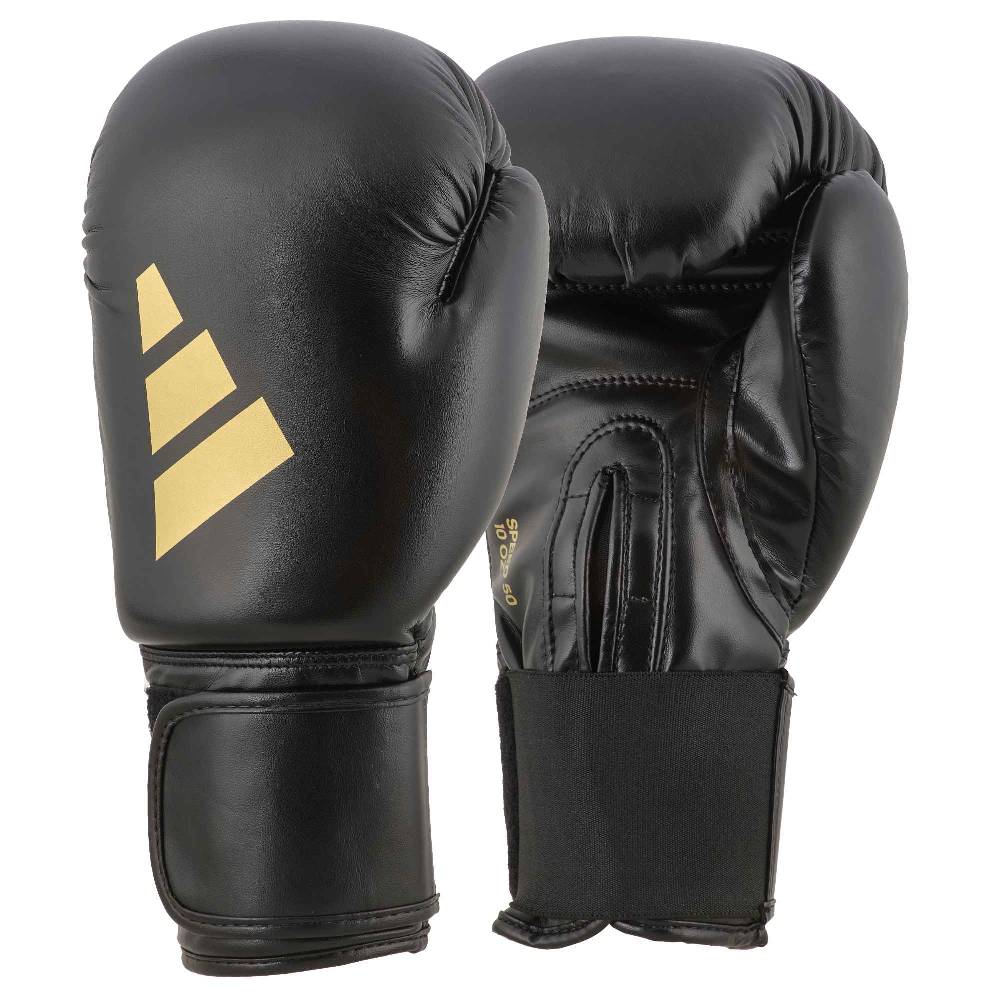 Ju Sports adidas Boxhandschuhe Speed 50, ADISBG50 schwarz/gold Preisnachlass