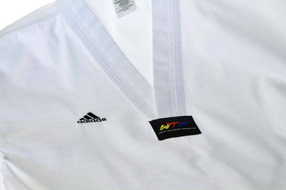 Ju Sports adichamp III,weißes Revers Taekwondoanzug, ADITCH03 Blitzangebot
